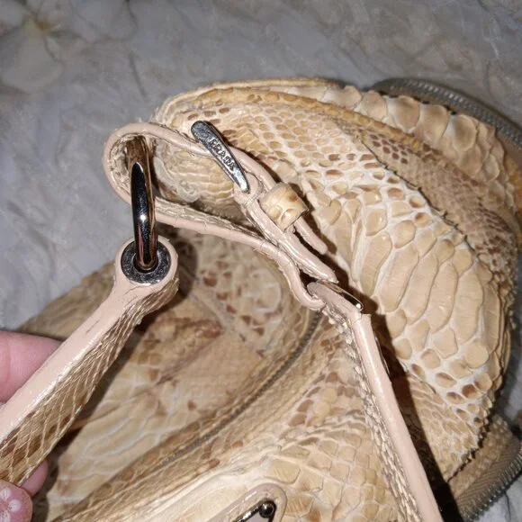 PRADA Authentic Python Handbag - Picture 5 of 14